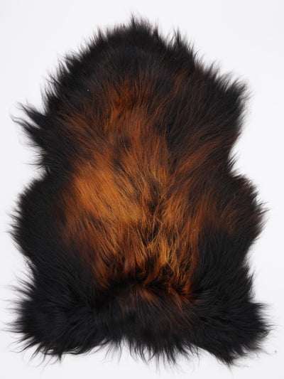 Isländskt fårskinn "Lava" XL
