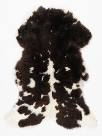 Flerfärgat fårskinn L