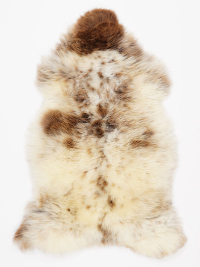 Flerfärgat fårskinn L