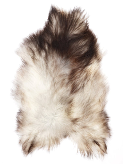 Grått isländskt fårskinn XXL