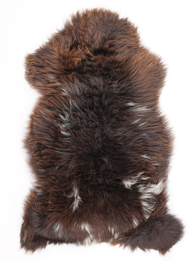 Flerfärgat fårskinn L