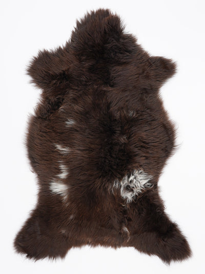 Flerfärgat fårskinn M