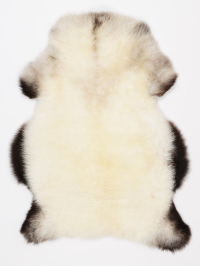 Flerfärgat fårskinn M