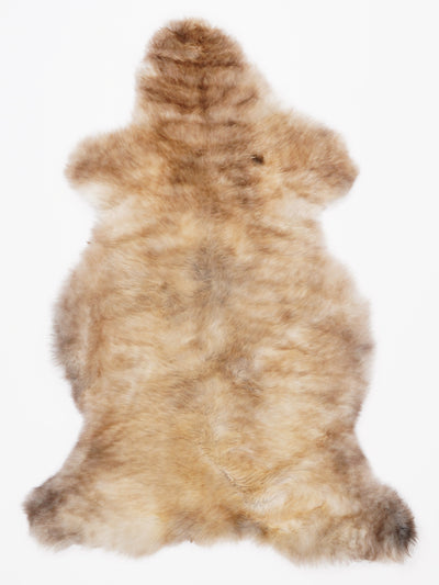 Flerfärgat fårskinn L