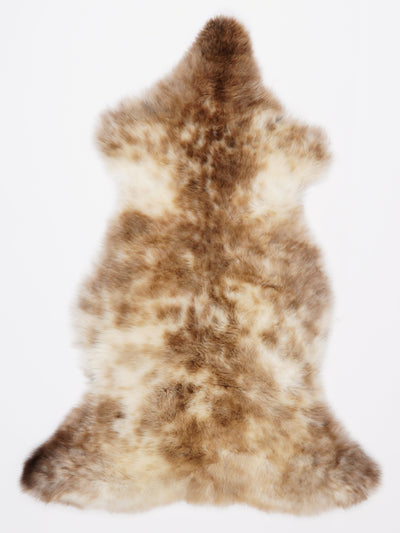 Flerfärgat fårskinn L