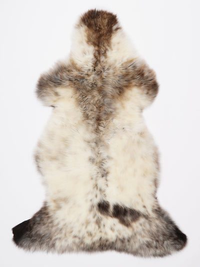 Flerfärgat fårskinn XL