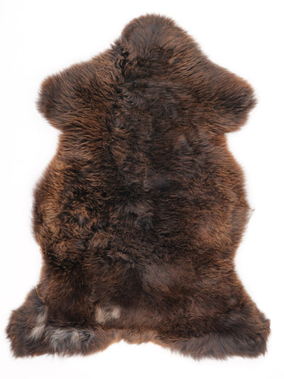 Flerfärgat fårskinn L