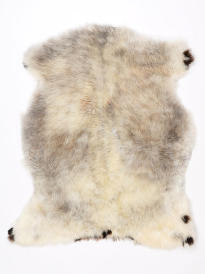 Flerfärgat fårskinn M