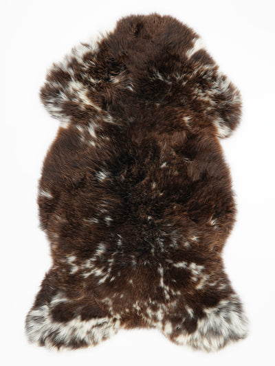 Flerfärgat fårskinn L