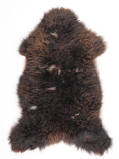 Flerfärgat fårskinn XL