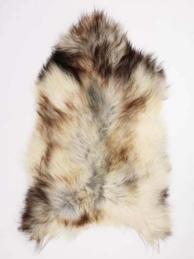 Grått isländskt fårskinn XL