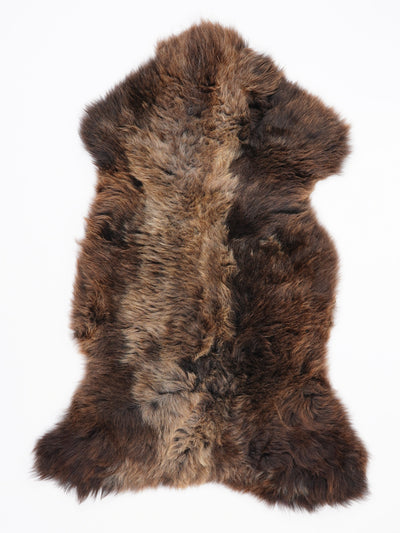 Flerfärgat fårskinn L