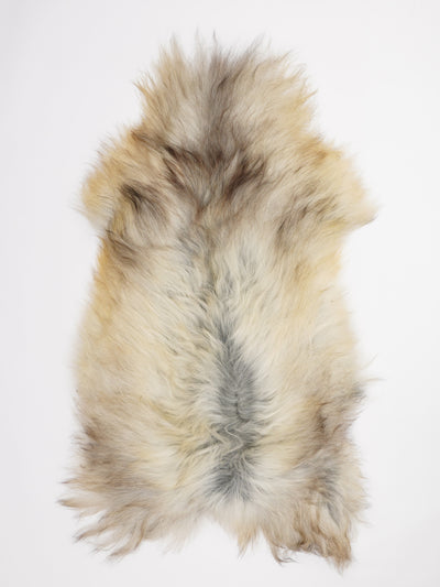 Grått isländskt fårskinn XXL