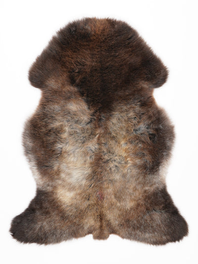 Flerfärgat fårskinn M