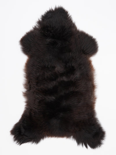 Flerfärgat fårskinn L