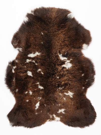 Flerfärgat fårskinn M