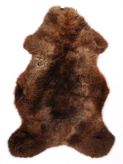 Flerfärgat fårskinn L