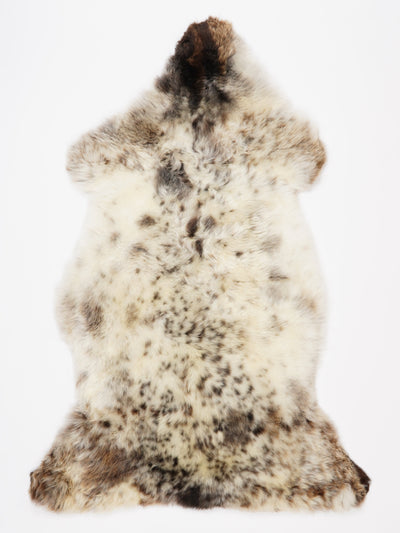 Flerfärgat fårskinn XL
