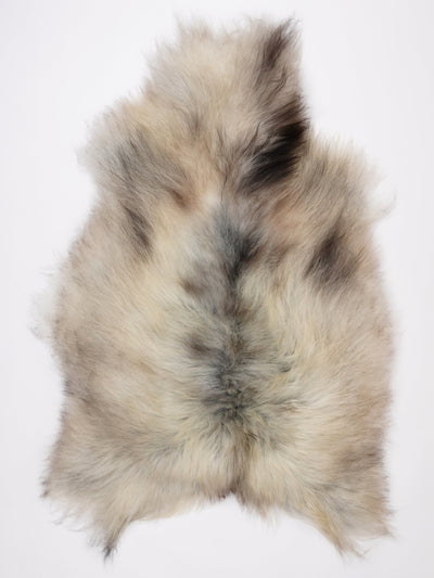 Grått isländskt fårskinn XL