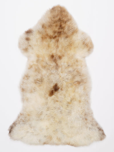 Flerfärgat fårskinn L