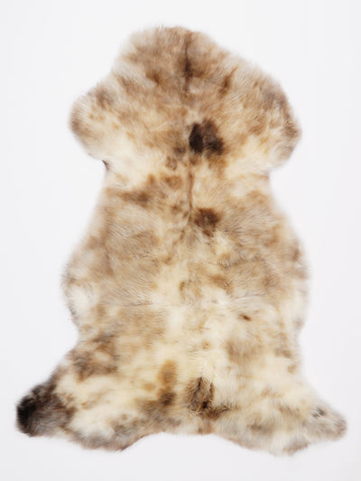 Flerfärgat fårskinn L