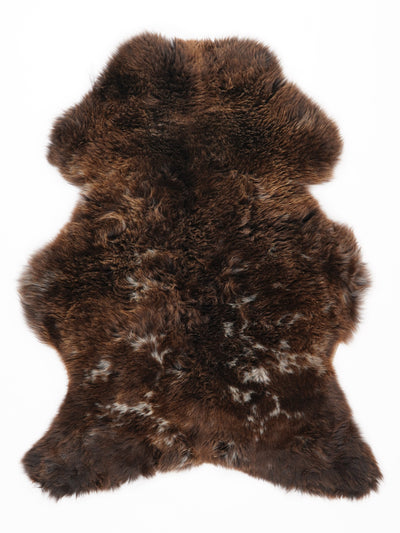 Flerfärgat fårskinn L