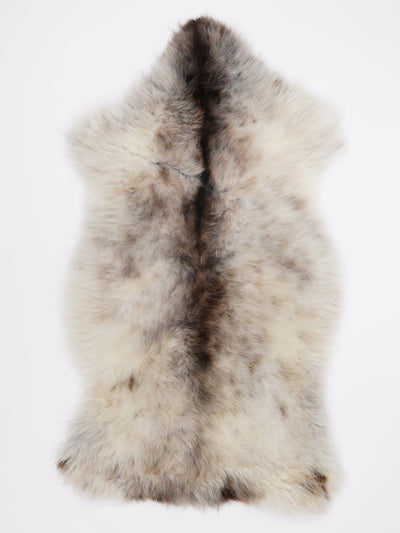 Flerfärgat fårskinn L