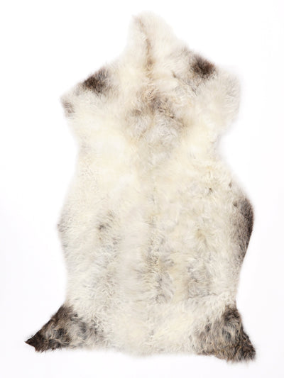 Flerfärgat fårskinn M