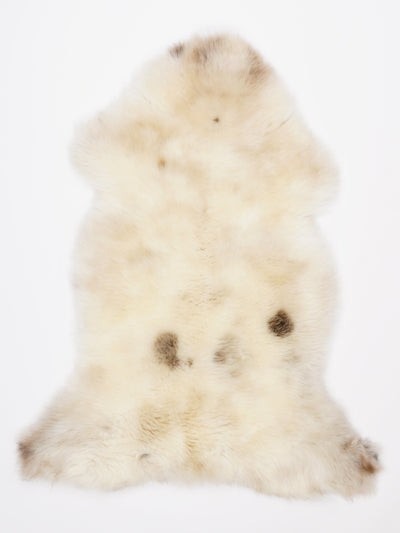 Flerfärgat fårskinn L