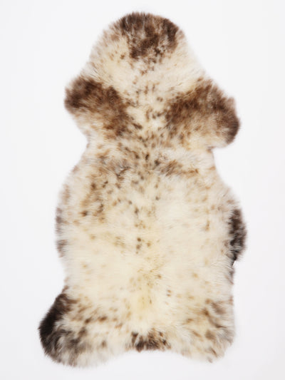 Flerfärgat fårskinn XL
