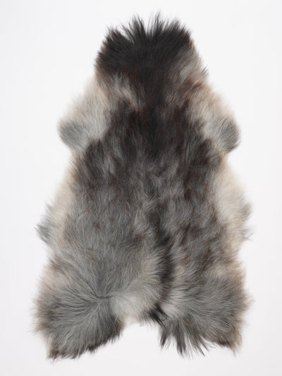 Grått isländskt fårskinn XXL