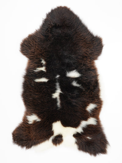 Flerfärgat fårskinn L