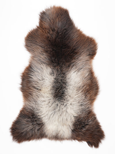 Flerfärgat fårskinn XXXL