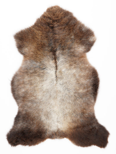 Flerfärgat fårskinn M