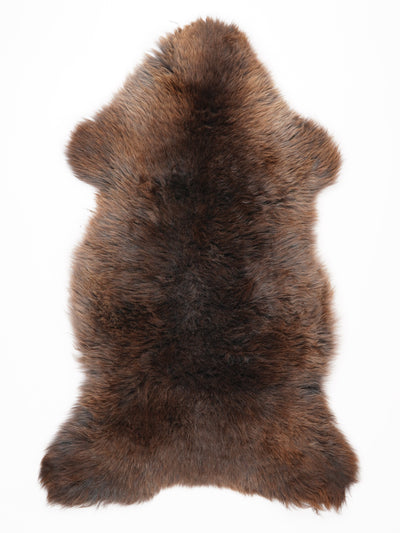 Flerfärgat fårskinn XL