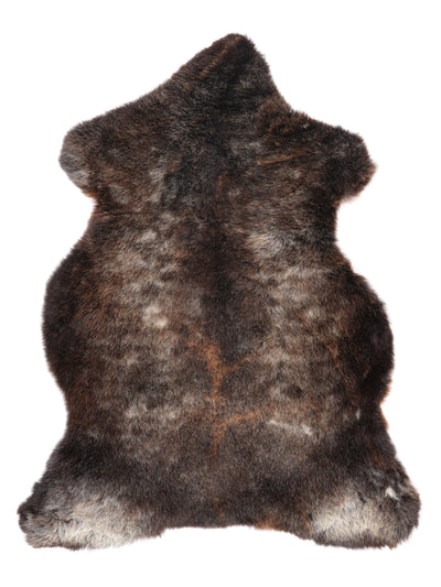 Flerfärgat fårskinn M