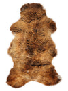 "Rusty" flerfärgat fårskinn XL