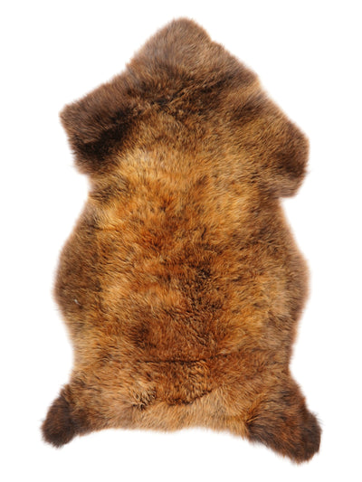 "Rusty" Flerfärgat fårskinn M