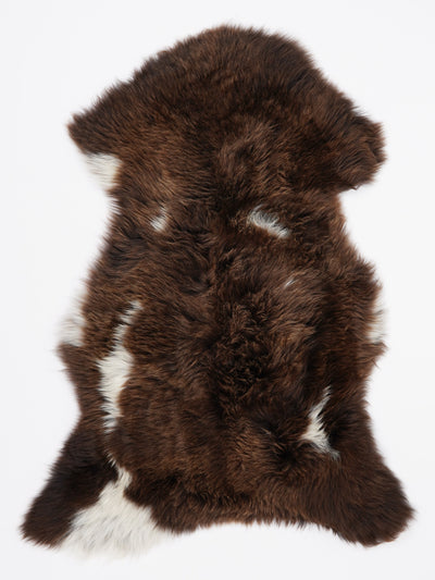 Flerfärgat fårskinn L