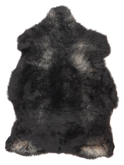 Flerfärgat fårskinn L