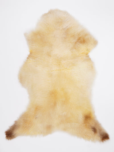 Flerfärgat fårskinn XL