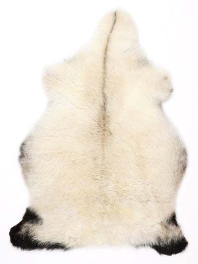 Flerfärgat fårskinn M