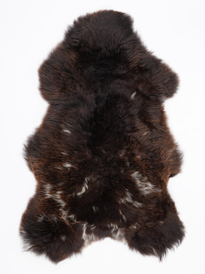 Flerfärgat fårskinn L