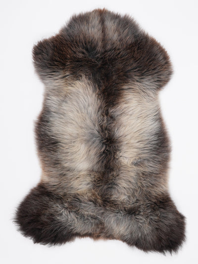 Flerfärgat fårskinn L