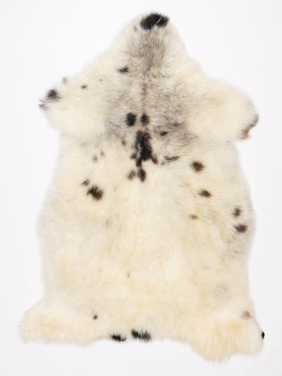 Flerfärgat fårskinn L