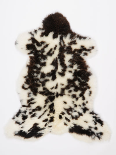 Flerfärgat fårskinn L