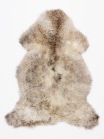 Flerfärgat fårskinn L