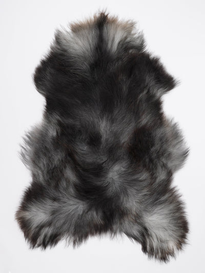 Grått isländskt fårskinn XL