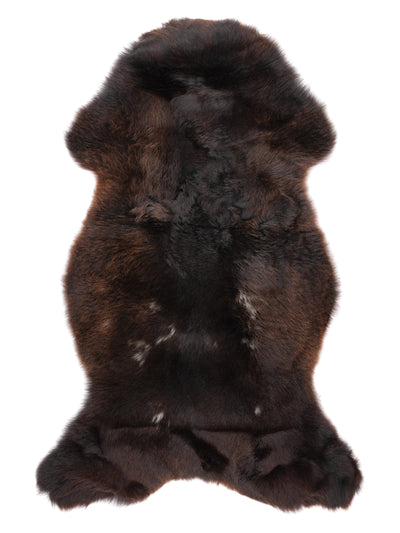 Flerfärgat fårskinn XL