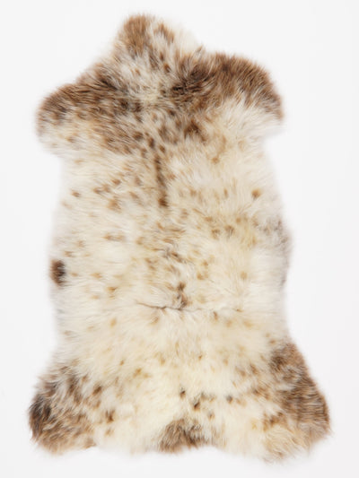 Flerfärgat fårskinn M